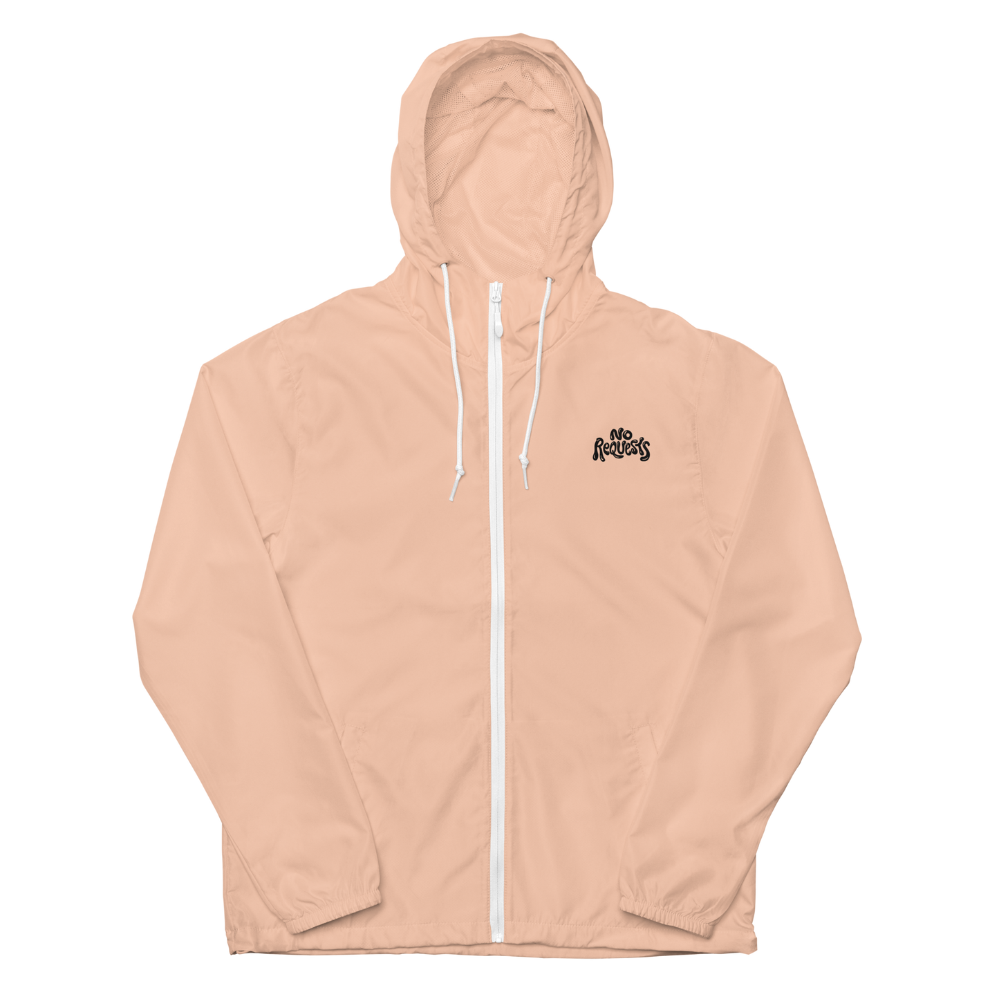 'SPIN IT' Lightweight Zip Up Windbreaker