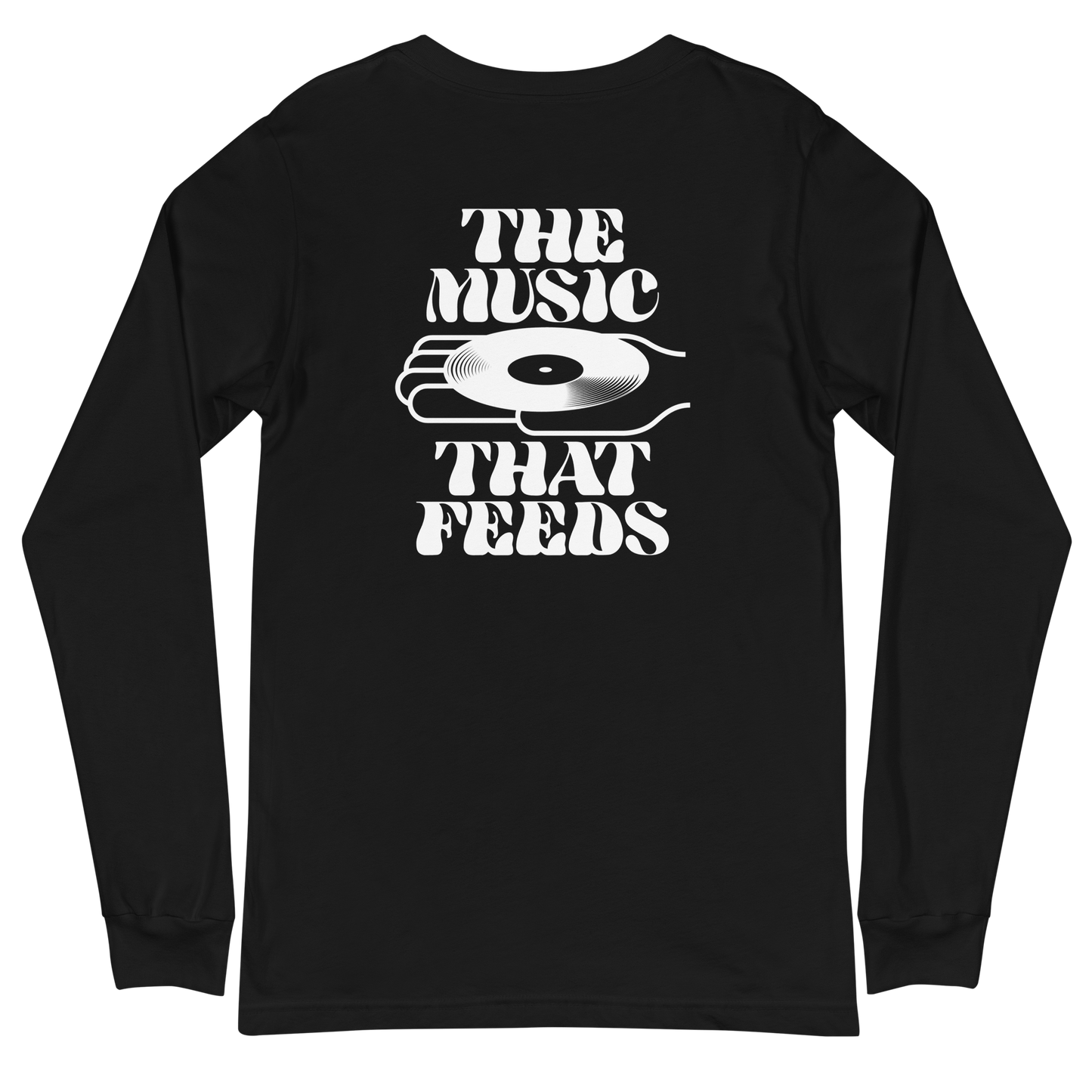 'THE MUSIC THAT FEEDS' Long-sleeve Tee