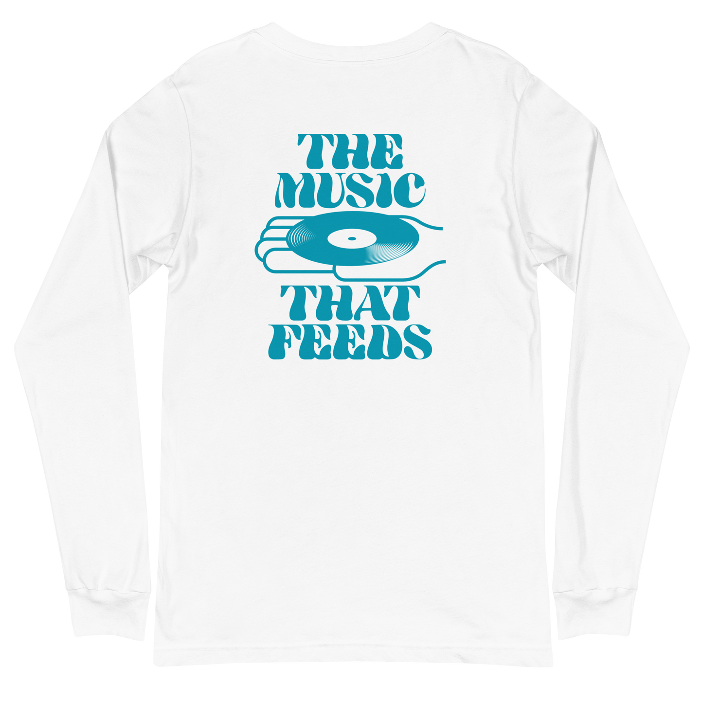 'THE MUSIC THAT FEEDS' Long-sleeve Tee